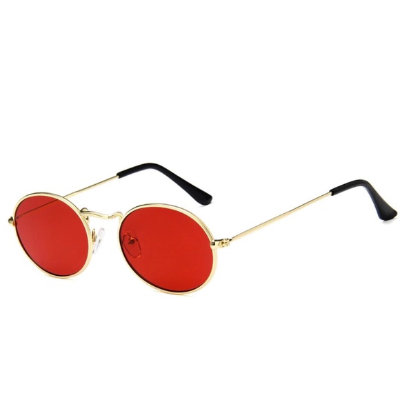 Urban Outfitters Accessories - Red Oval Sunglasses